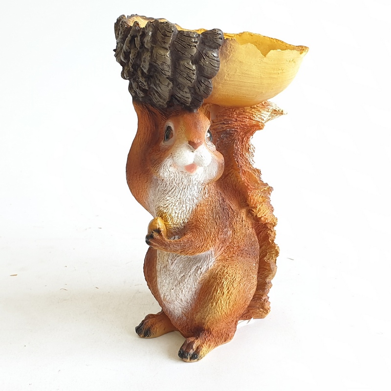 Садовая фигура Белка с желудем 12625 (23*19см) (М) 