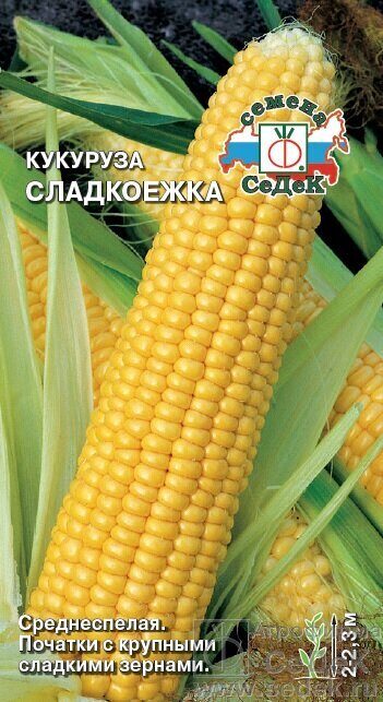 Кукуруза Сладкоежка 4г (Седек)