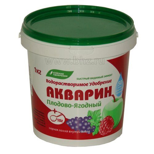 Акварин Плодово-ягодный 1кг ведро (БХЗ)(12шт)