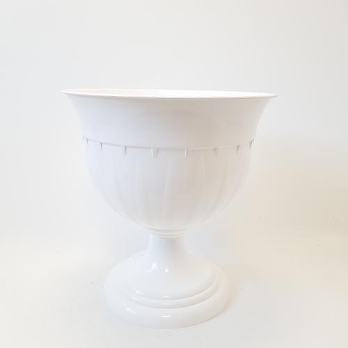 Вазон Нарцисс 12л белый (Симаев)(10шт)