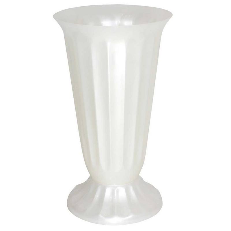 Ваза цветочная №4 17л черная (Милих)(10шт)