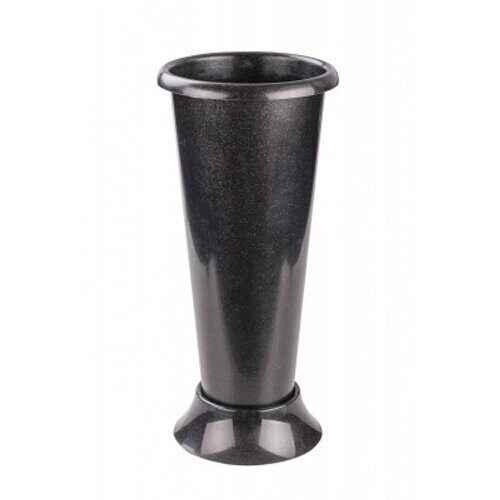 Ваза под срезку 5,6л h42,5см черный М6433 (Альтерн)(12шт)