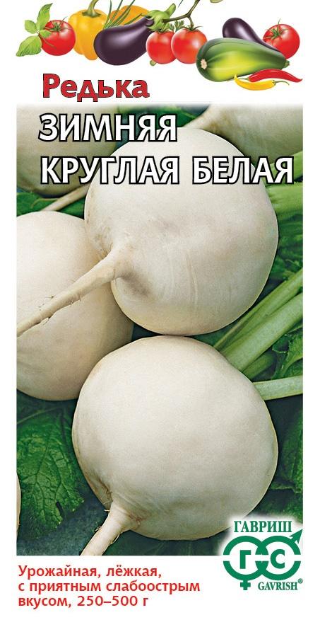 Редька Зимняя круглая белая 2г (Гавриш) 