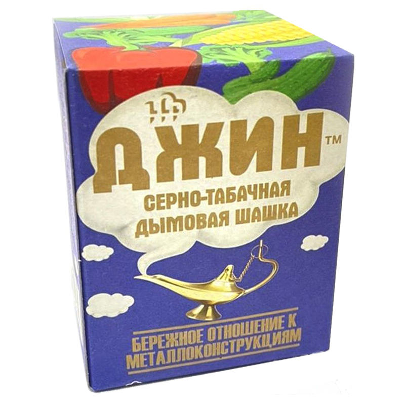 Шашка Гефест Серно табачная дымовая Джин 160г (40шт)