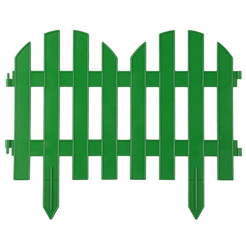 Забор декоративный №4 зеленый (ПолимерСад)(20шт)