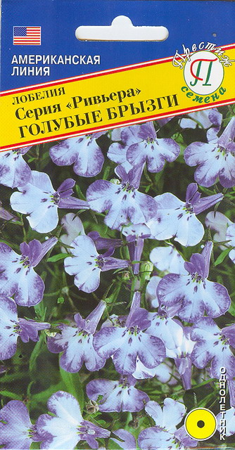 Лобелия Ривьера Голубые брызги однолетник 5мультидраже (Престиж)