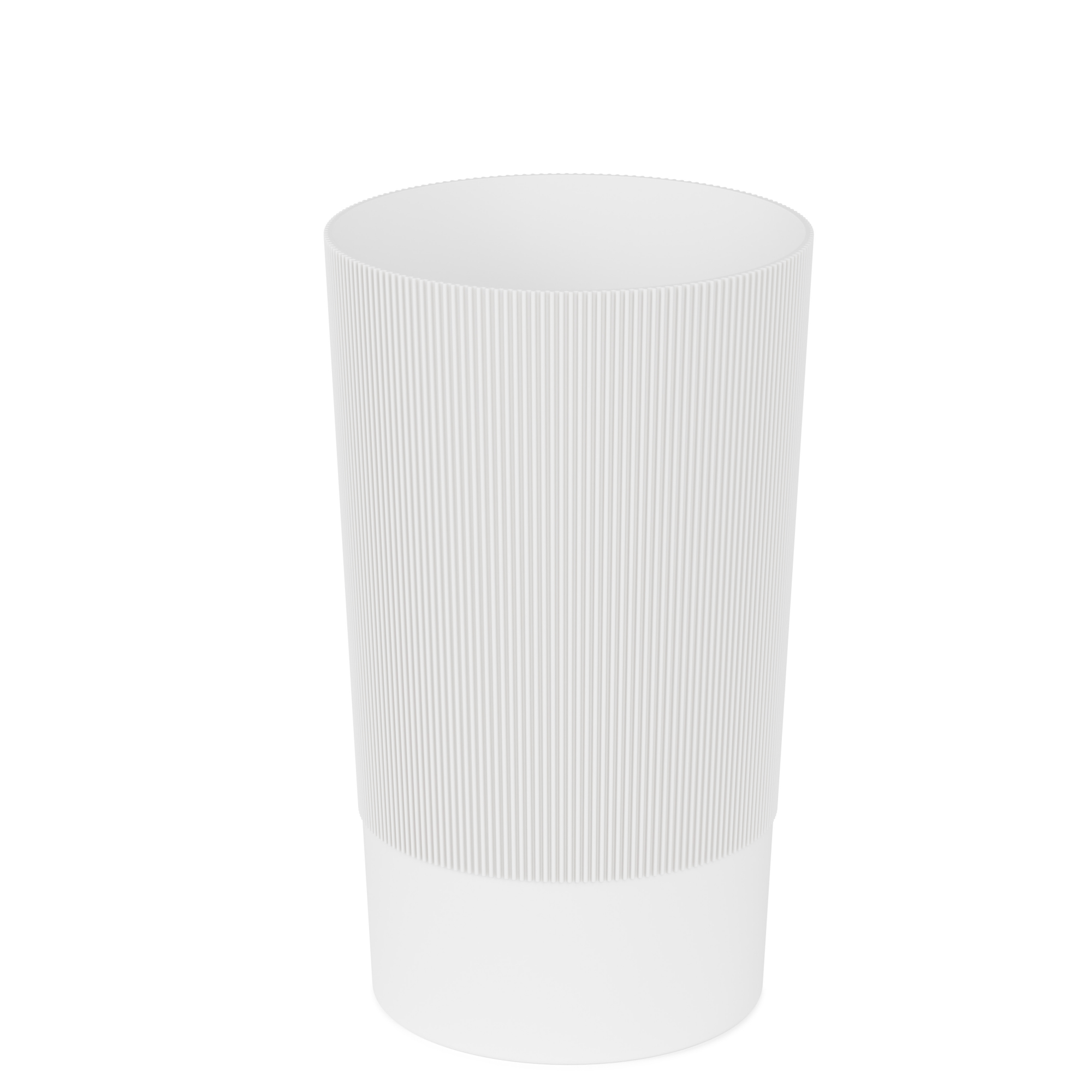 Ваза под срезку Версаль 8,3л Д20см В34см белый М8965 (Альтерн)