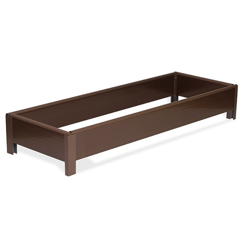 Грядка Стандарт из ПВХ 2000*850*185мм коричневый (СтройАрсенал)