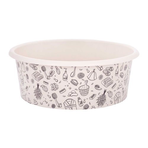 Таз 20л Русская Банька (10шт) (Альтерн)