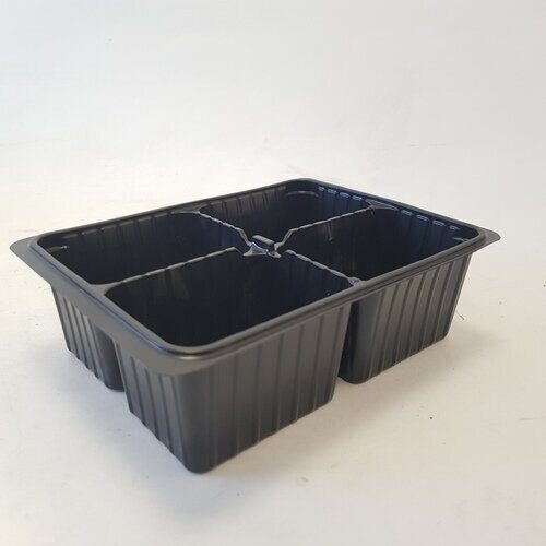 Кассета для рассады 4 яч 18*13,5*6см 240мл КВ (АгроКом)(200шт) 