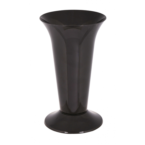 Ваза под срезку h21см черный М7552 (Альтерн)(18шт)