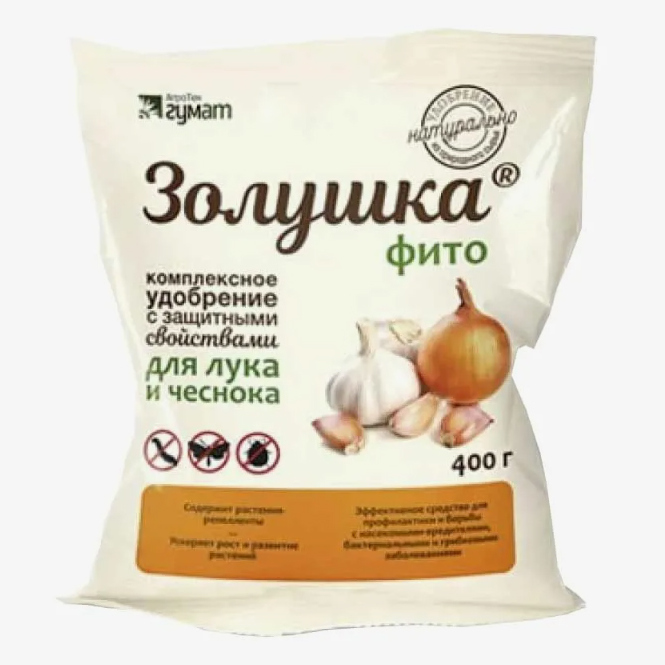 Золушка Фито 0,4кг лук чеснок удоб+защита от болезней (АгроТех)(30шт)