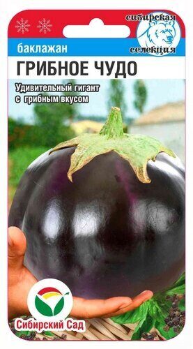 Баклажан Грибное чудо 20шт (Сиб Сад)