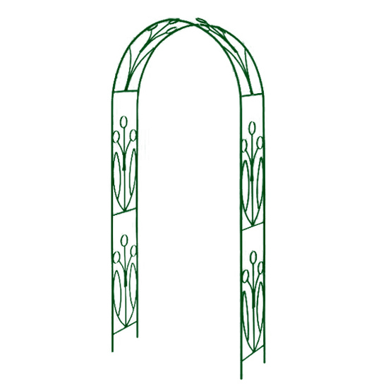 Арка Ландыш В 2,4м *Ш1,25м*Г0,36м (ВС)