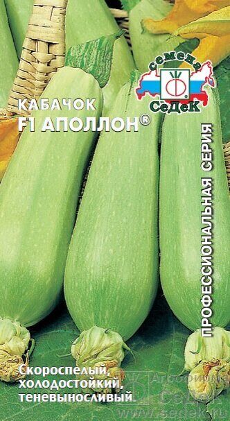 Кабачок Аполлон F1 1г (Седек)