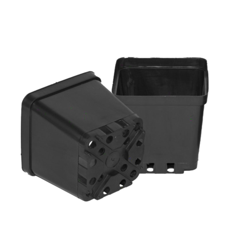 Горшок 1,5л 13*13*13 ЛИТОЙ ТВЕРДЫЙ КВ (Амина)(100шт)