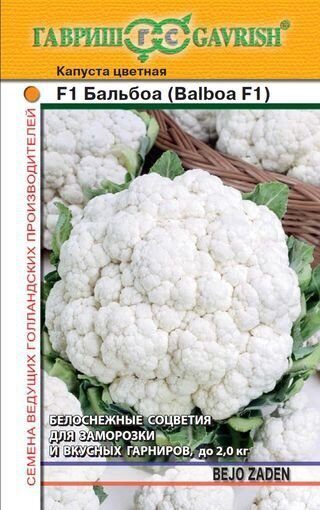 Капуста цветная Балбоа F1 10шт (Гавриш)