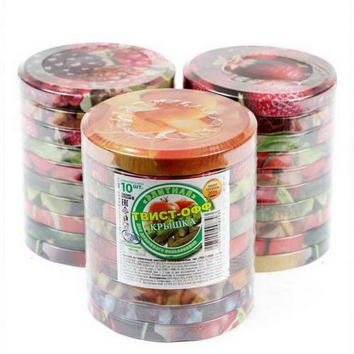 Крышка Твист 100мм 10шт (кор 12упак)