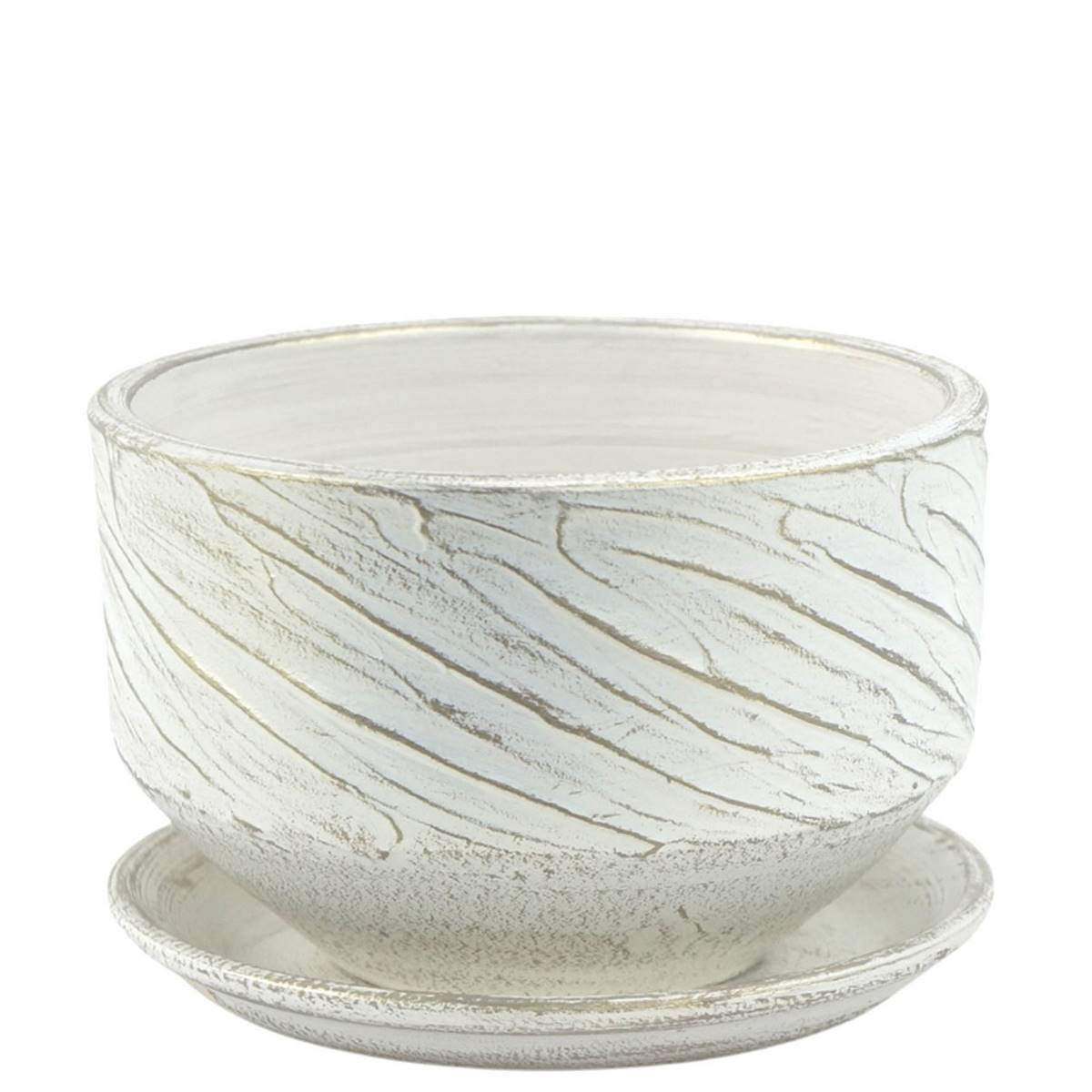 Безе белый жемчуг плошка 2л 15см 34-023/2 (СА)