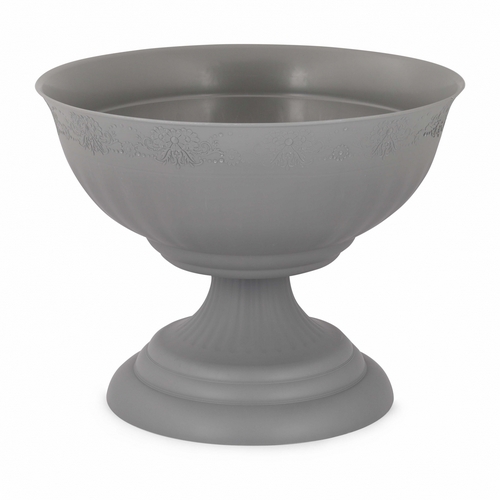 Вазон Венеция 17л серый Д 44см В34,5см М8108 (Альтерн)(5шт)