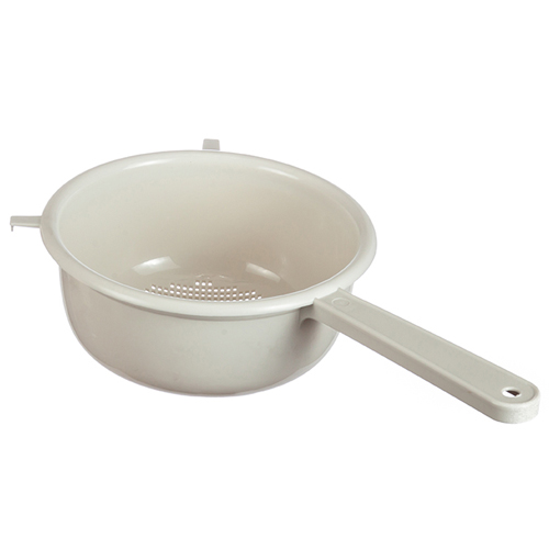 Дуршлаг d-20см с ручкой Белый Ротанг 1130 (М-пласт)(26шт) 