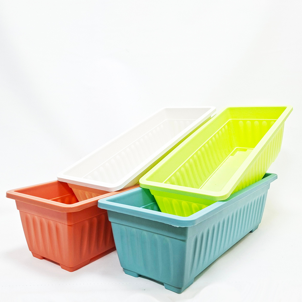 Ящик балконный 50*14см микс SBHY97 (Сиб Сад)