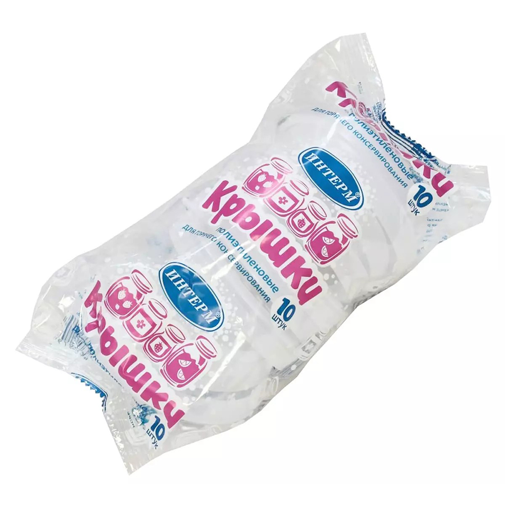 Крышка полиэтил Т2 Д0808 (спайка 10шт) (Интерм)