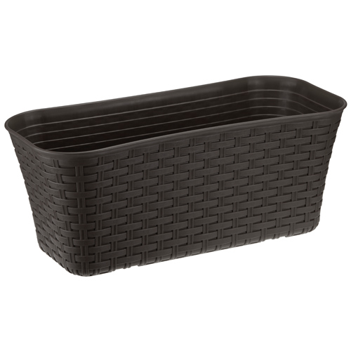 Ящик 40см Ротанг коричневый 3225 (М-пласт)(10шт)
