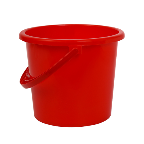 Ведро 10л пластик Красный (ВМС)(10шт) 
