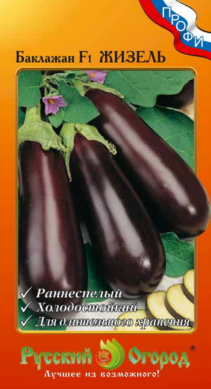 Баклажан Жизель F1 ПРОФИ 35шт (НК)