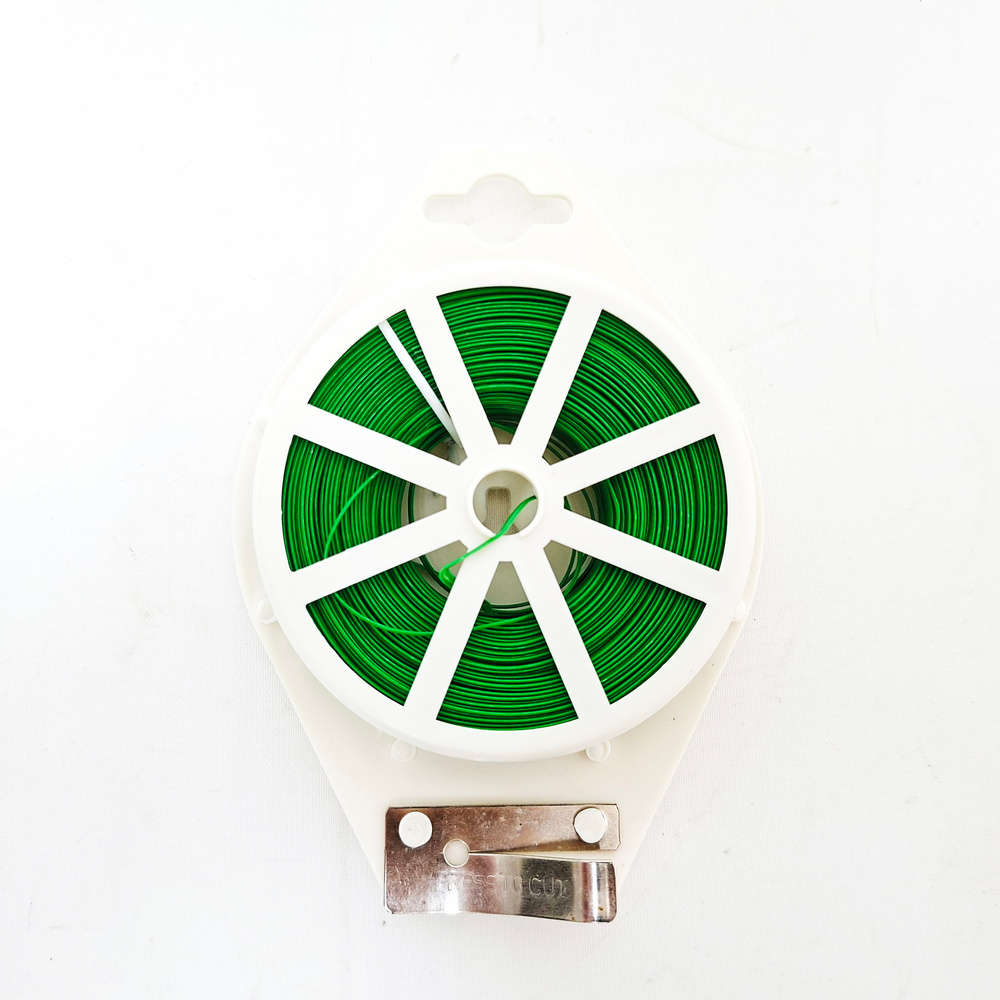 Подвязка SBSKK02 на катушке с ножом 100м (Сиб Сад)(100шт)