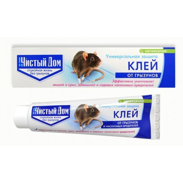 Клей Чистый Дом 130г (24шт)(ТехноЭкспорт)