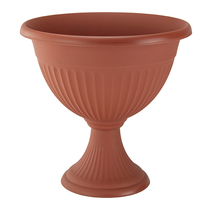 Вазон Ливия 7л терракотовый низкий М3206 (М-Пласт)(12шт)