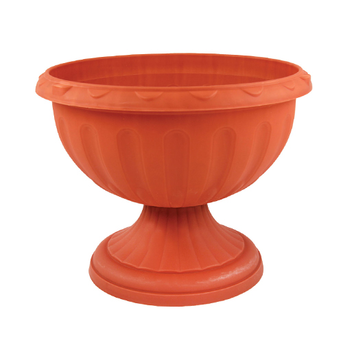 Вазон Джулия 8л коричневый Д32см В23см М1555 (Альтерн)(15шт)