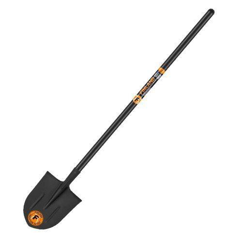 Лопата Штыковая 1508-Ч FINLAND с удлиненным черенком (ЦИ)