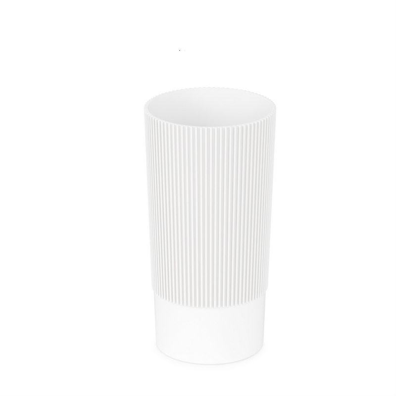 Ваза под срезку Версаль 3,75л Д15см В28см белый М8937 (Альтерн)