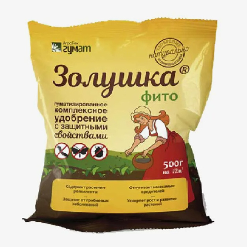 Золушка Фито 0.5кг удоб+защита от вредит (АгроТех)(30шт)