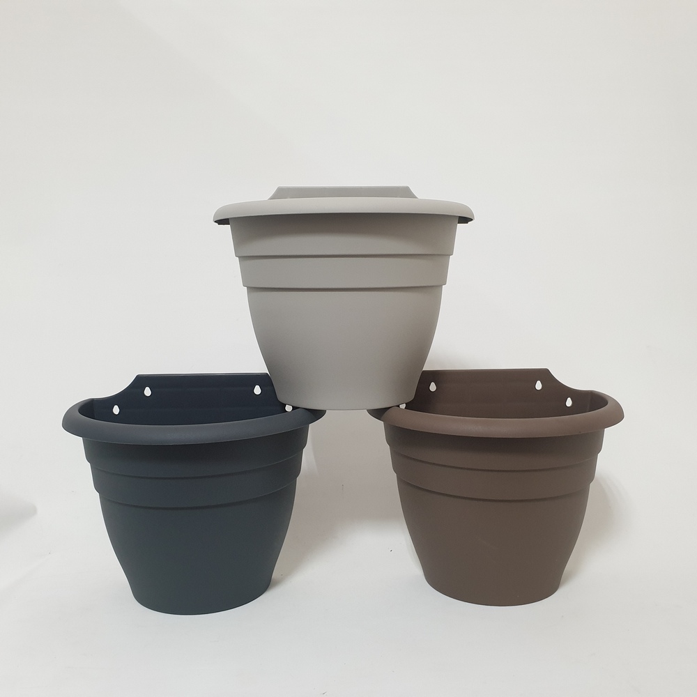 Горшок настенный 4,5л в ассортименте 31*26см (Сиб Сад)