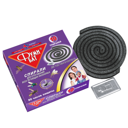 СПИРАЛИ Фумибат от комаров 60 часов (Оборонхим)(60шт)